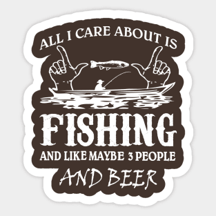 fishing Sticker